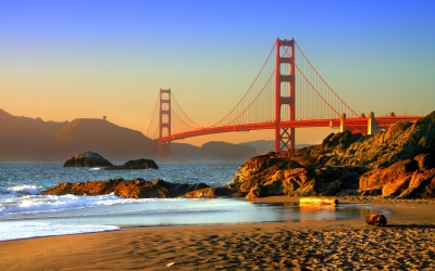 Baker Beach an der Golden Gate Bridge San Francisco (Chee-Onn Leong / stock.adobe.com)  lizenziertes Stockfoto 
Informazioni sulla licenza disponibili sotto 'Prova delle fonti di immagine'